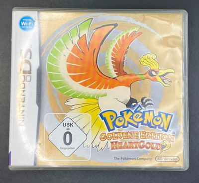 2010 Pokémon HeartGold Edition Nintendo DS Hülle Ohne Spiel OVP mit Anleitung