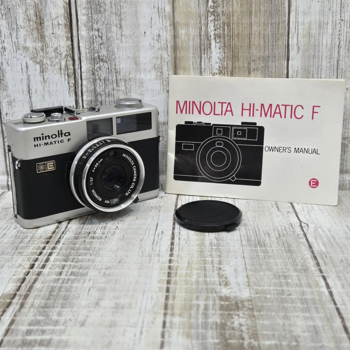 Minolta Hi- Matic F Film Cameras for sale - eBay