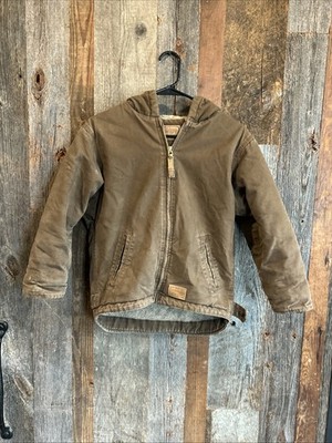 C.E. Schmidt Workwear Coat Youth Medium 10-12 brown See item desc.