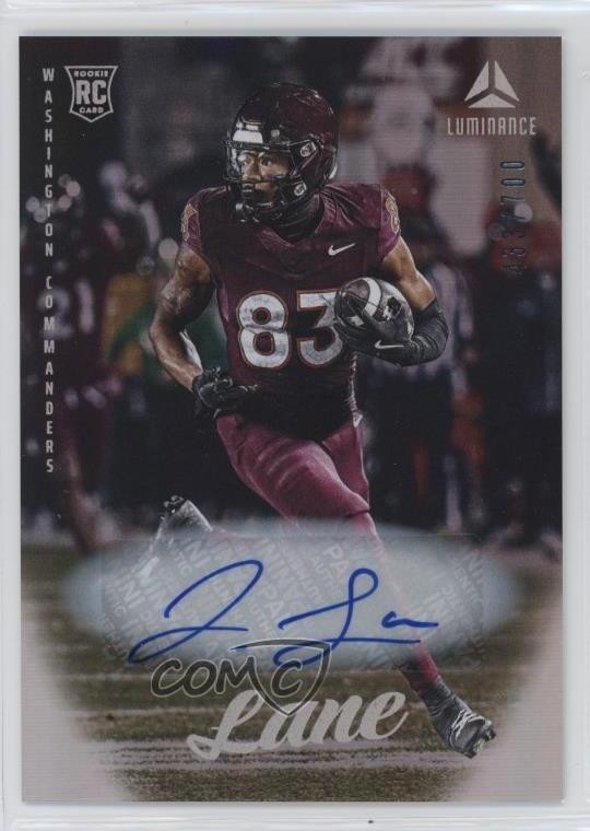 2025 Panini Luminance Rookies Auto 433/700 Jaylin Lane #172 Rookie Auto RC 2a5