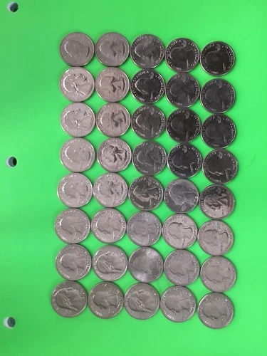 40 S Mint Mark Quarters Most Uncirculated