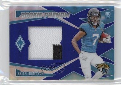 2024 Panini Phoenix Rookie Phenom Jersey Blue /49 Brian Thomas Jr RC 2oh