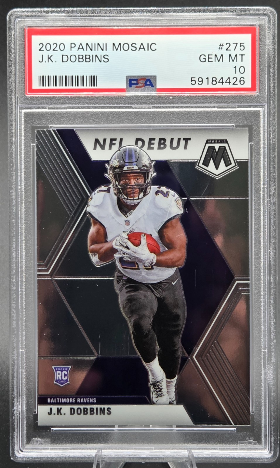 JK Dobbins Panini Mosaic #275 Mosaic