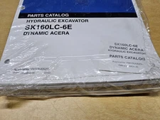 KOBELCO Parts Catalog,  Hydraulic Excavator,  SK160LC-6E Dynamic Acera 2003 New