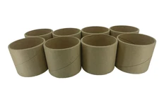 Yazoo Mills Inc. Cardboard/Paper Tubes 8 Pack (almost 3" ht/over 3" diam)