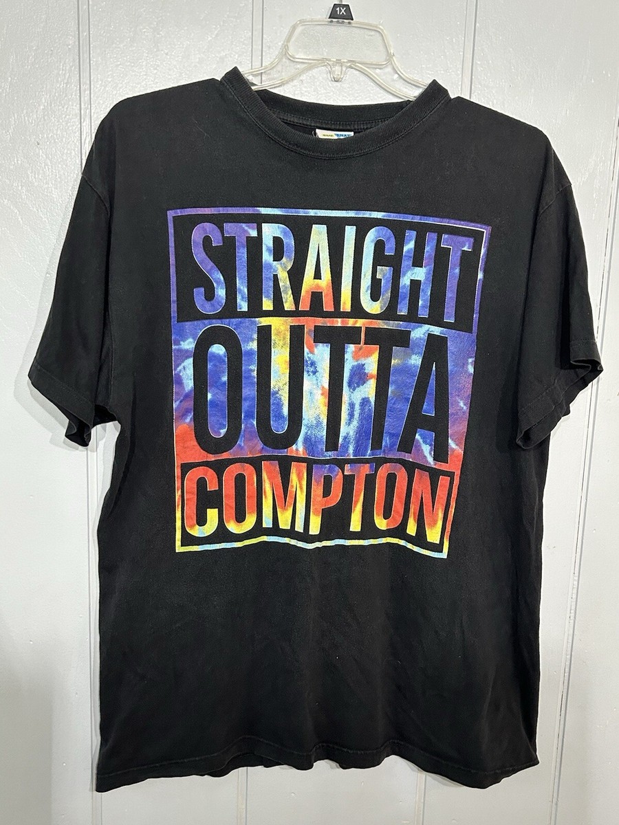 CDUKs ラップTシャツ 90s NWA エルチャポ ドラック カルテル 大麻 Vintage Y2K NWA Straight Outta Compton Rap T Shirt Multicolor Phat
