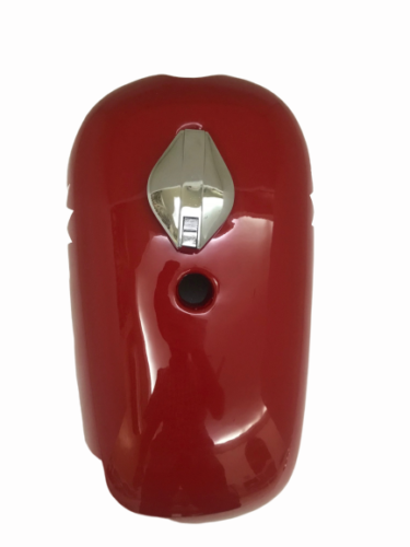 Gas Tank For Bsa A65 Spitfire Hornet In Red Paint With Free Cap - Picture 3 of 6