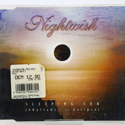 Music Musik MAXI CD Nightwish   Sleeping Sun (4 Ballads Of The Eclipse) Gut