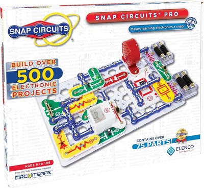 STEM Learning Made Fun: Pro Electronics Kit with 500+ Projects & Instructions