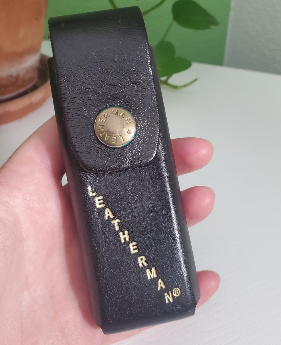 Vintage Leatherman Multi Tool Leather Case ONLY NO TOOL eBay
