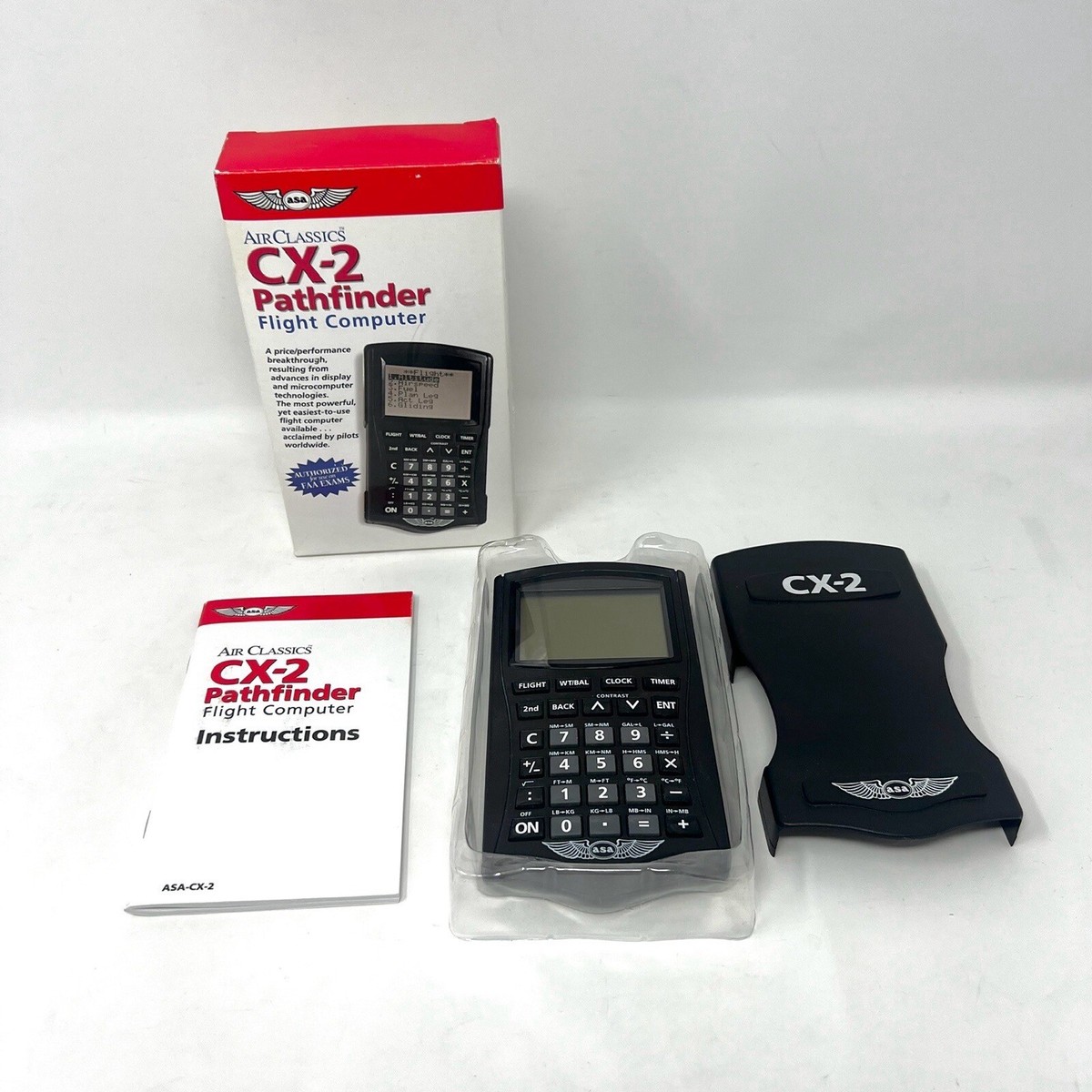 CX-3 Calculatrice électronique - ASA - VIP Pilot Centre Inc
