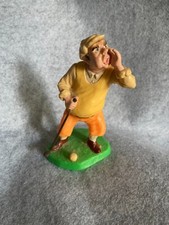 Cake Topper Golfer Vintage 1970s Wilton Plastic Novelty Great Condition