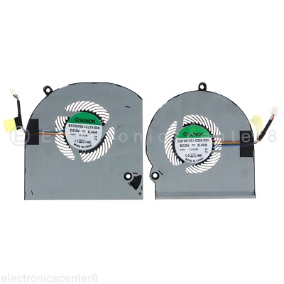 CPU GPU Cooling Fan For Dell Alienware 15 R3 R4 P69F series 07FRVC 03FT5 Y99WC