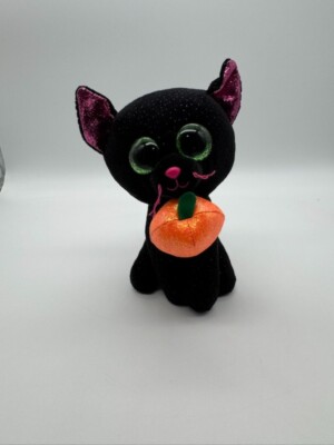 TySilk Beanie Boos Potion the Halloween Cat 6'' Plush Stuffed Animal