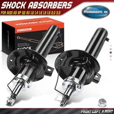 2x Shock Absorbers Front for Audi A3 8P Q3 8UB 8UG 1.2 1.4 1.6 1.8 1.9 2.0 3.2