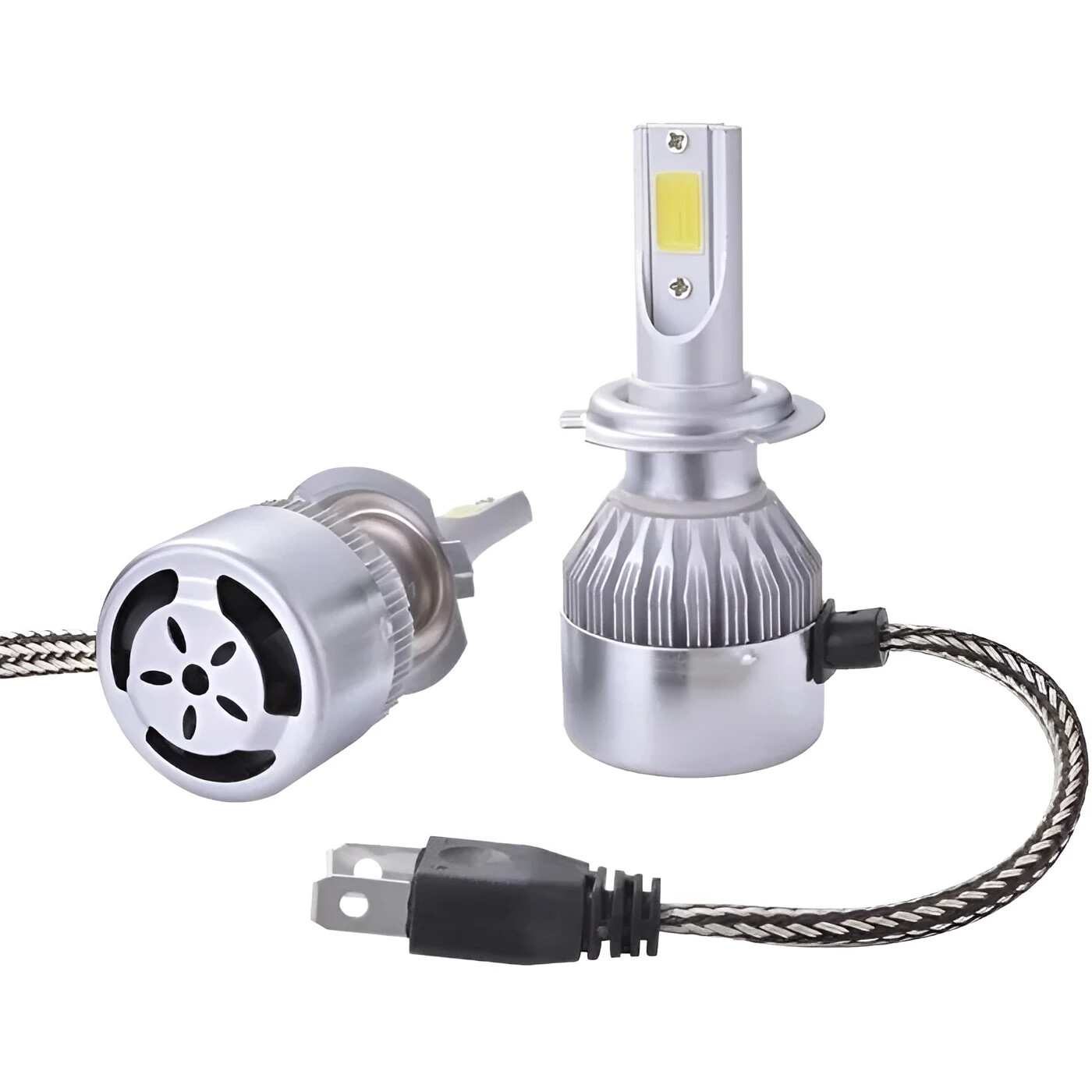 Ampoule H7 LED phare voiture 10000LM kit de conversion pour remplacement halogène