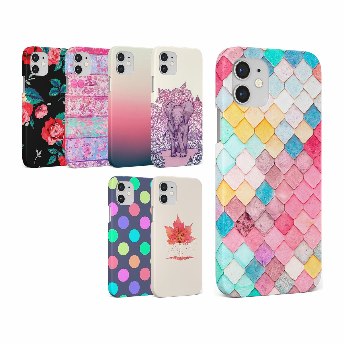 CASE FOR IPHONE 16 16E 15 14 13 12 PRO MAX HARD PHONE COVER ROSES