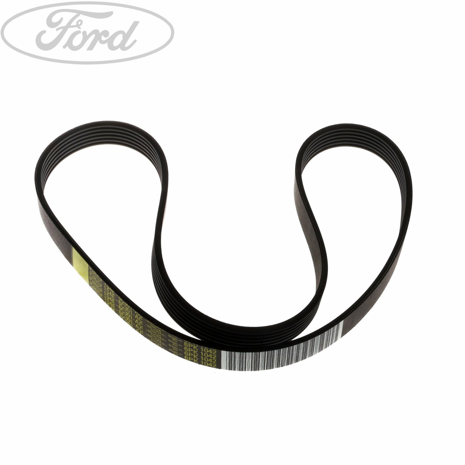 Genuine Ford Focus Mk1 Fiesta Mk6 Fusion Drive Belt Kit 1843766  