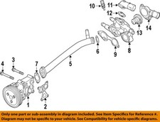 MITSUBISHI OEM 15-25 Eclipse Cross Cooling Water Pump-Temp Sensor 1308A012