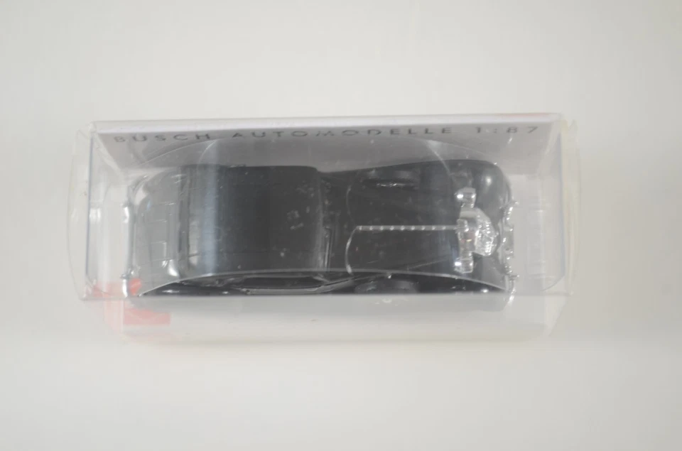 Busch HO 1/87 1933 Horch 853 Coupe - Silver/Black - 41327 - Image 3 of 3