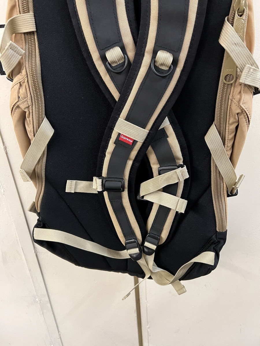 FW04 Supreme 17th Backpack Deadstock Brand New Vintage Rare Tan