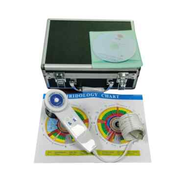 2026 Iridology Camera Chart 5 MP HD 30X Iriscope 9809 Iris CCD Analysis Machine