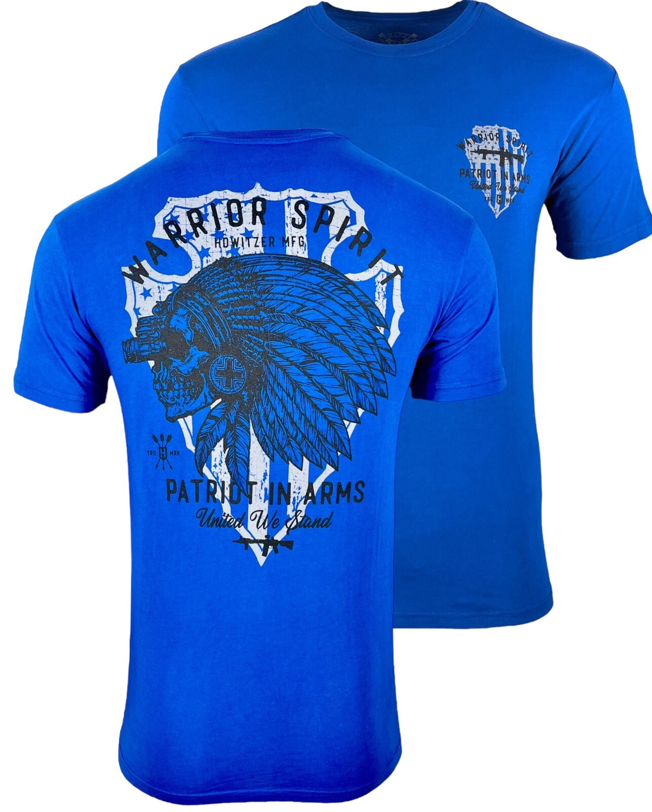 Howitzer Style Men's T-Shirt PATRIOT WARRIOR Military Grunt MFG
Opens in a new window or tab