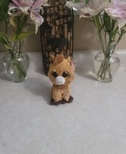 Beanie Boos HARRIET Ty Silk Plush Big Eyes Horse Stuffed Animal Toy 6" New NWT