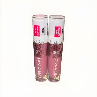 Wet n Wild Megalast Liquid Catsuit High Shine Lip Gloss 943B Chic Got Real 2x