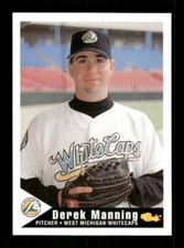 1994 Classic Best West Michigan Whitecaps 14 Derek Manning sp short print BXCP40