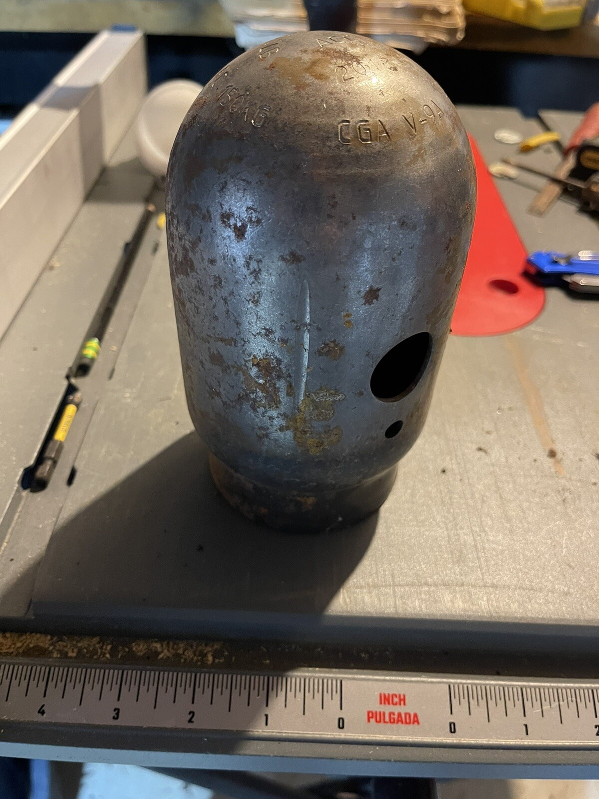 Compressed Air Cylinder Bottle Tank Cap CGA V9A. Open box. eBay