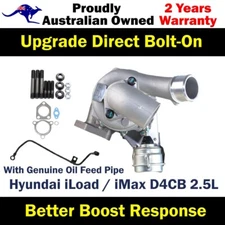 Turbo Pros Billet Turbo Charger+Oil Feed Pipe For Hyundai iLoad/iMax 2.5L