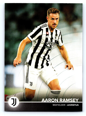 2021-22 TOPPS Juventus Official Team Set 9 Aaron Ramsey