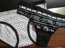 New Set of 2 Victoria's Secret New Panties Size XS 1 SHIP