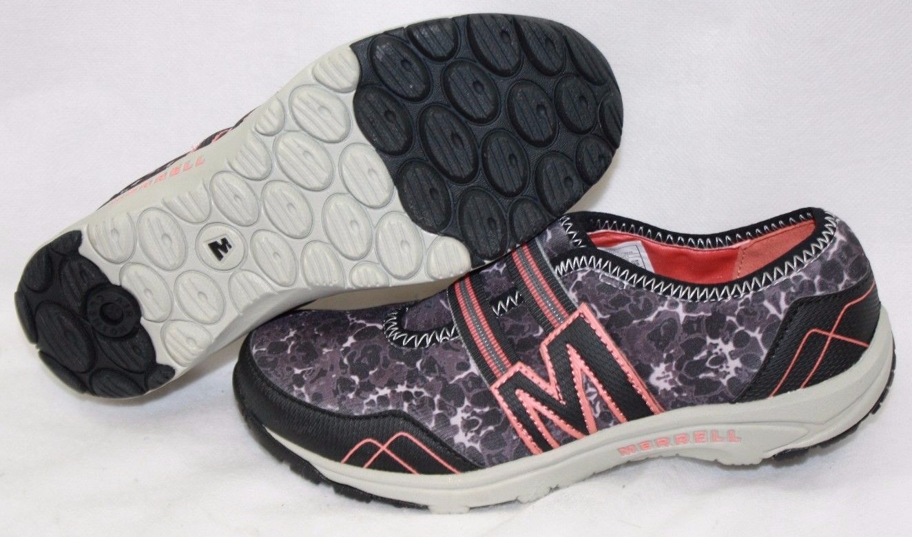 Scarpe da ginnastica slip on da donna Merrell Kamori Eden J211104C nere viola