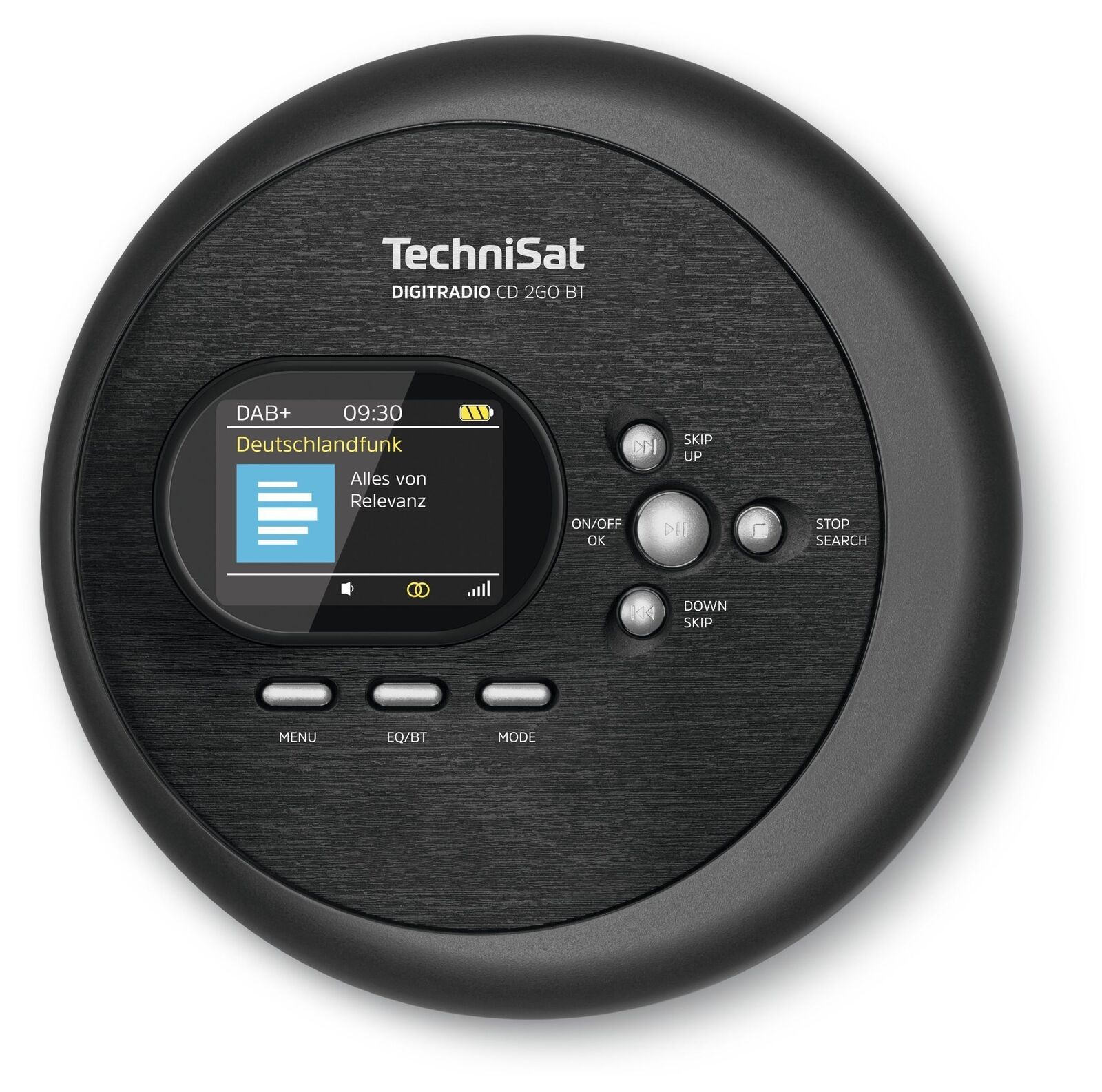 Thumbnail - Technisat Digitradio Cd2go Bt Cd Payer Dab+, Fm Radio Schwarz