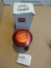 EATON CUTLER HAMMER E34JB2N8 RED Jumbo E Stop Push Button Oper Corrosion Res E43