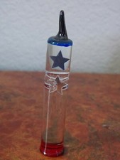 3" Tall Glass Firecracker Figurine