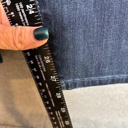 Weiche Umrandung Damen 5 Taschen Pull-On Leggings Denim Jeggings 2X 22W Neu mit Etikett - Bild 7 von 10