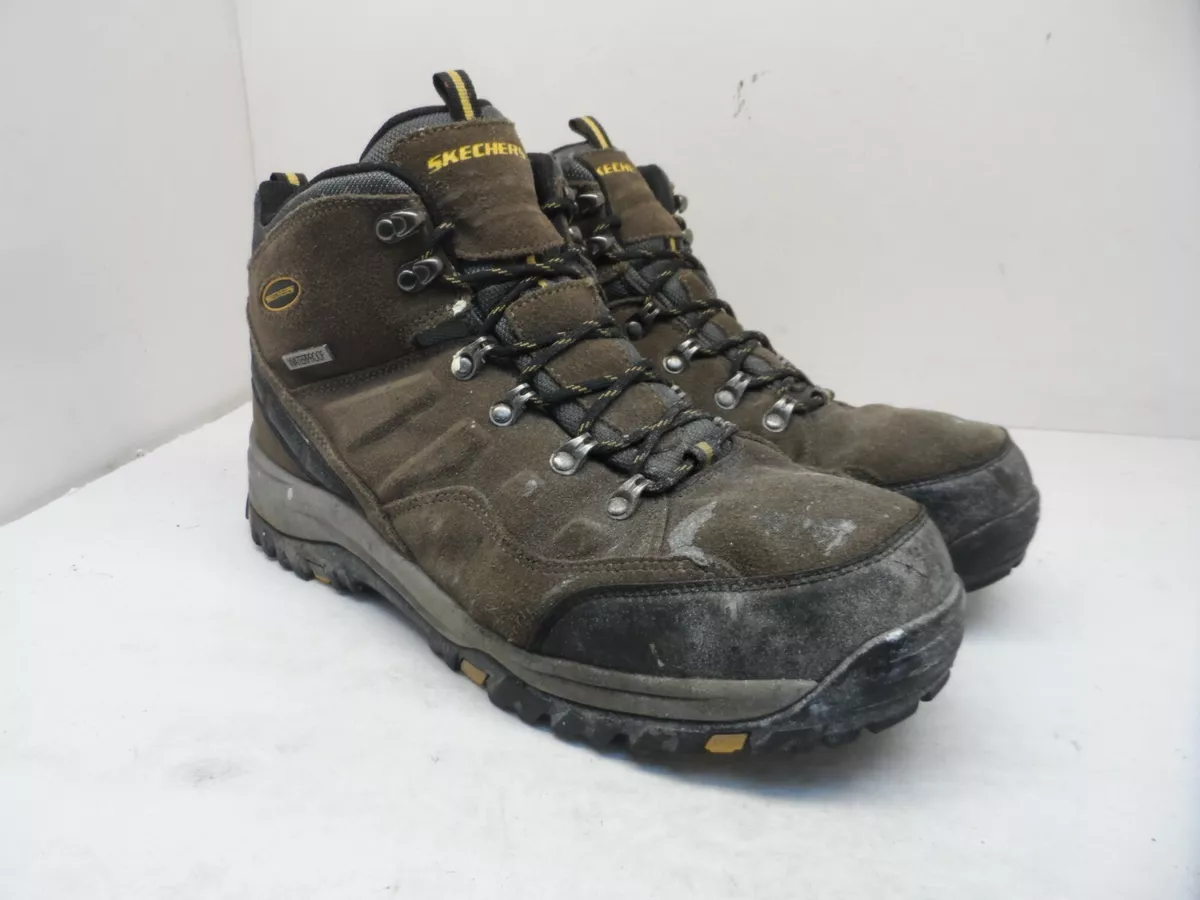 Skechers relaxed fit relment pelmo men's waterproof boots store