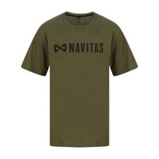 Navitas Core Tee T-Shirt Green - All Sizes - Carp Fishing Outdoor Clothing