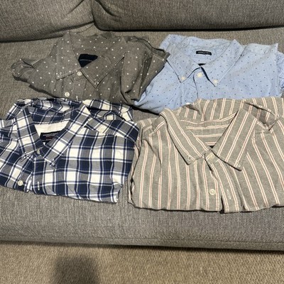Set Of 4 American Eagle Outfitters XL Long Sleeve Button Down Shirts
