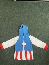 Cuddle Club Spider-Man Hoodie Fleece Size 2T Toddler Baby Marvel