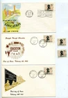 LOT 32608 396 THREE FDC COVERS PLUS I MINT & 1 USED EDUCATION CANADA