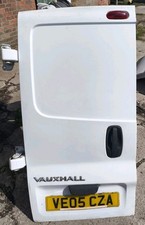 VAUXHALL VIVARO Renault Traffic MK1 2001-14 Passanger Left SIDE REAR DOOR WHITE