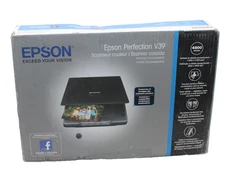 Epson Perfection V39 Compact Flatbed Color Photo Scanner NEW Open Box