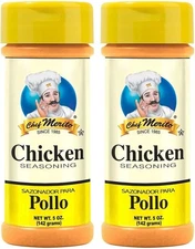 (Free Duty Tax) Chef Merito Chicken Seasoning 5 oz | Savory & Balanced Poult