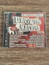 KARAOKE - PARTY TYME KARAOKE: CLASSIC ROCK, VOL. 1 - New Sealed CD - READ