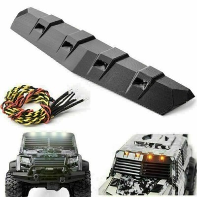 GRC 3D Print Front Top Cover +LED Lights For Trx-4 UNIT GAX0086D Crawler Part