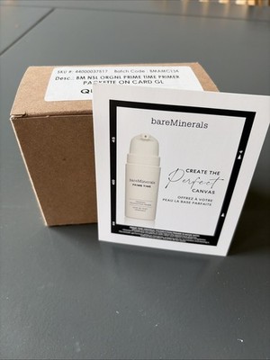 BareMinerals Prime Time Original Foundation Primer 50 Packettes 0.03fl Oz Ea